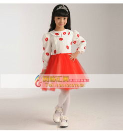 北京风格汇美小学生舞蹈服装定做厂家表演服