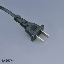CCC认证国标两插电源线插头（YH-036）