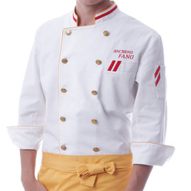 凯希尔中西餐厅专用长袖厨师服 (KXE-30147)
