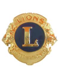狮子会金属标志,汽车金属标志