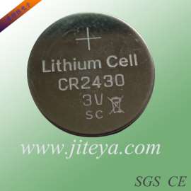CR2430纽扣电池  3v高容量扣式电池