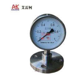 隔膜压力表不锈钢隔膜压力表/卫生型/隔膜/耐震/压力表