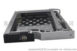 UNESTECH ST8210B 2.5寸 铝合金面板SATA硬盘托架